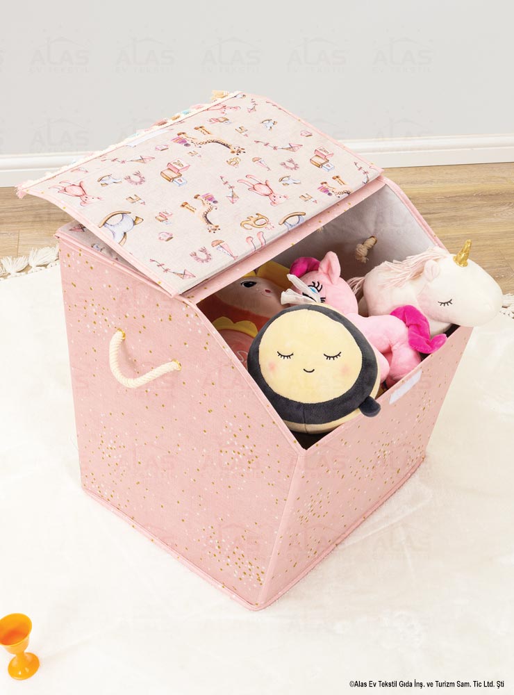 Baby Box with Corner Lid