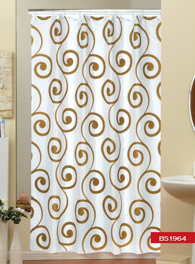 Bathroom Curtain Double Sash
