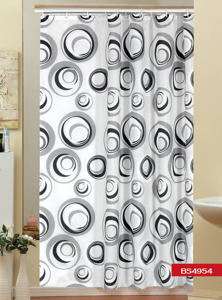Bathroom Curtain Double Sash