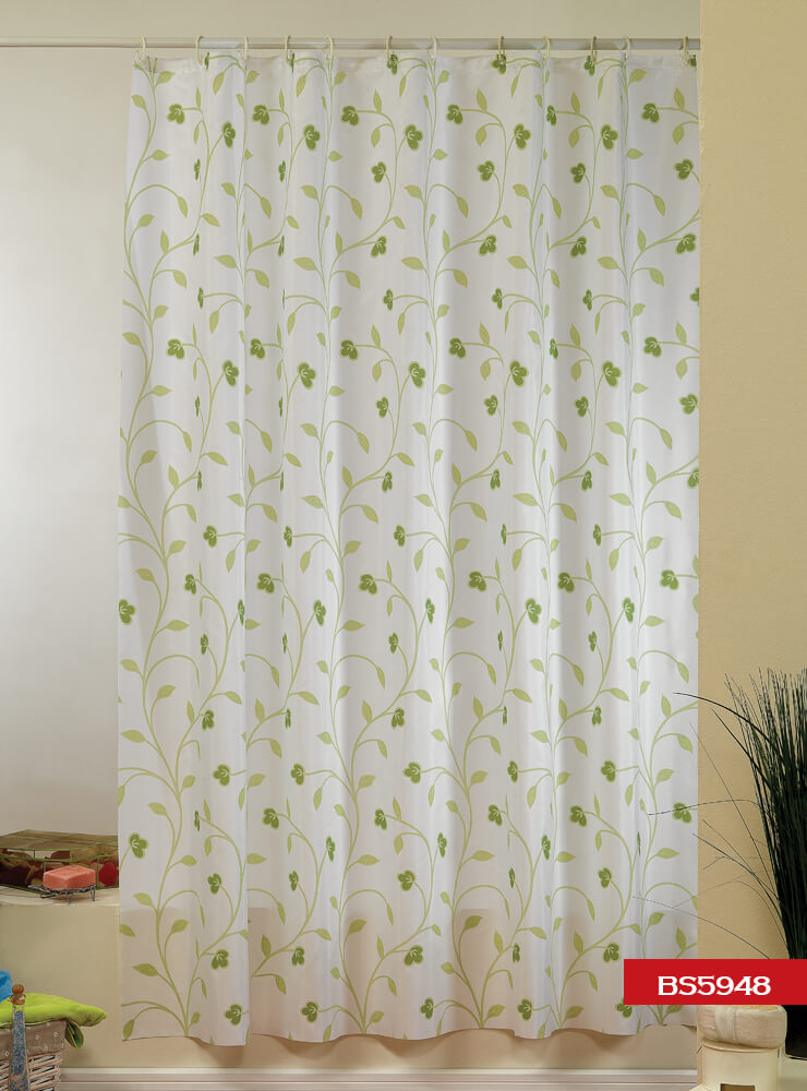 Bathroom Curtain Double Sash