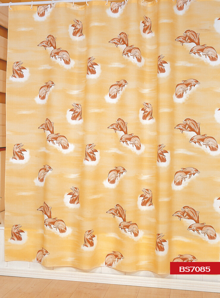 Bathroom Curtain Double Sash