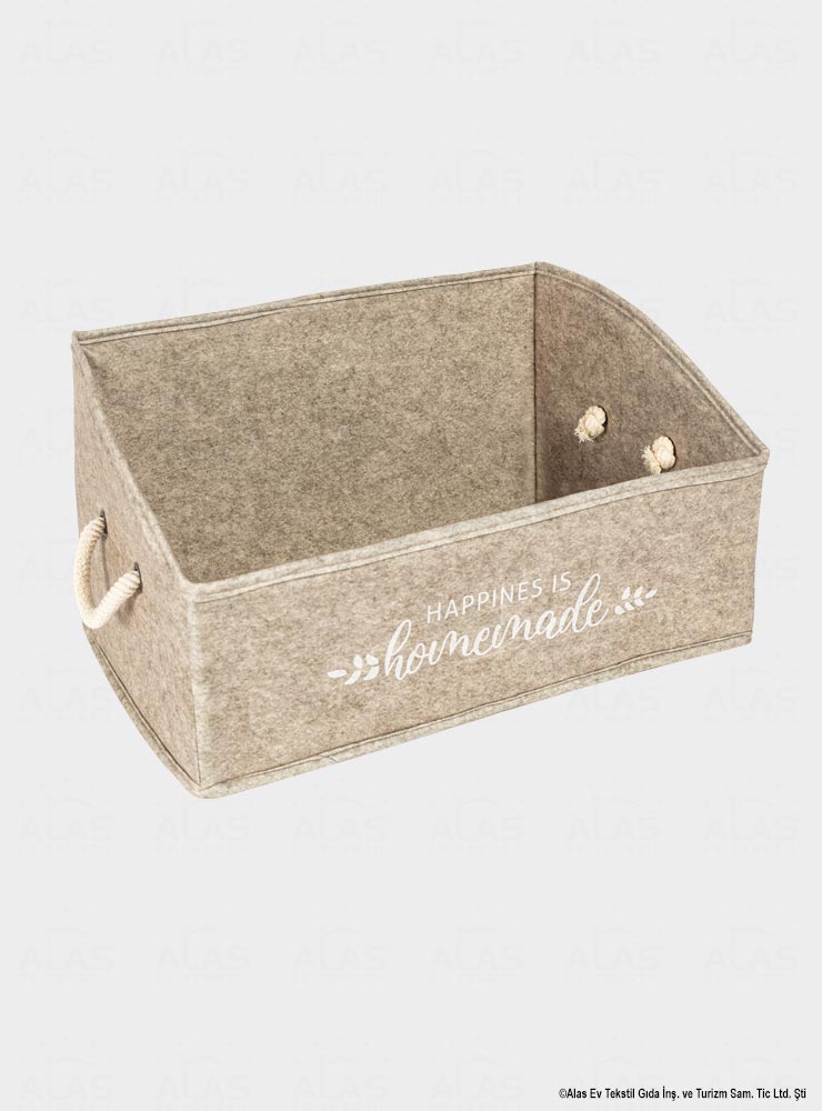 Felt Rectangular Shelf Organizer – Maxi