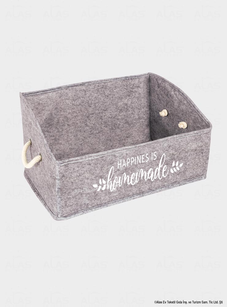 Felt Rectangular Shelf Organizer – Maxi