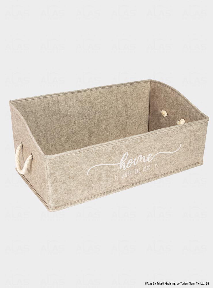 Felt Rectangular Shelf Organizer – Mega