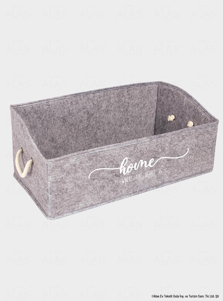 Felt Rectangular Shelf Organizer – Mega