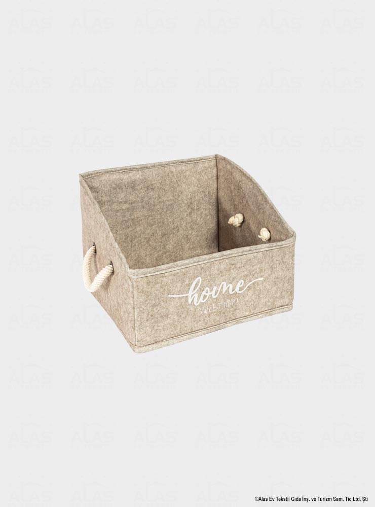 Felt Rectangular Shelf Organizer – Mini