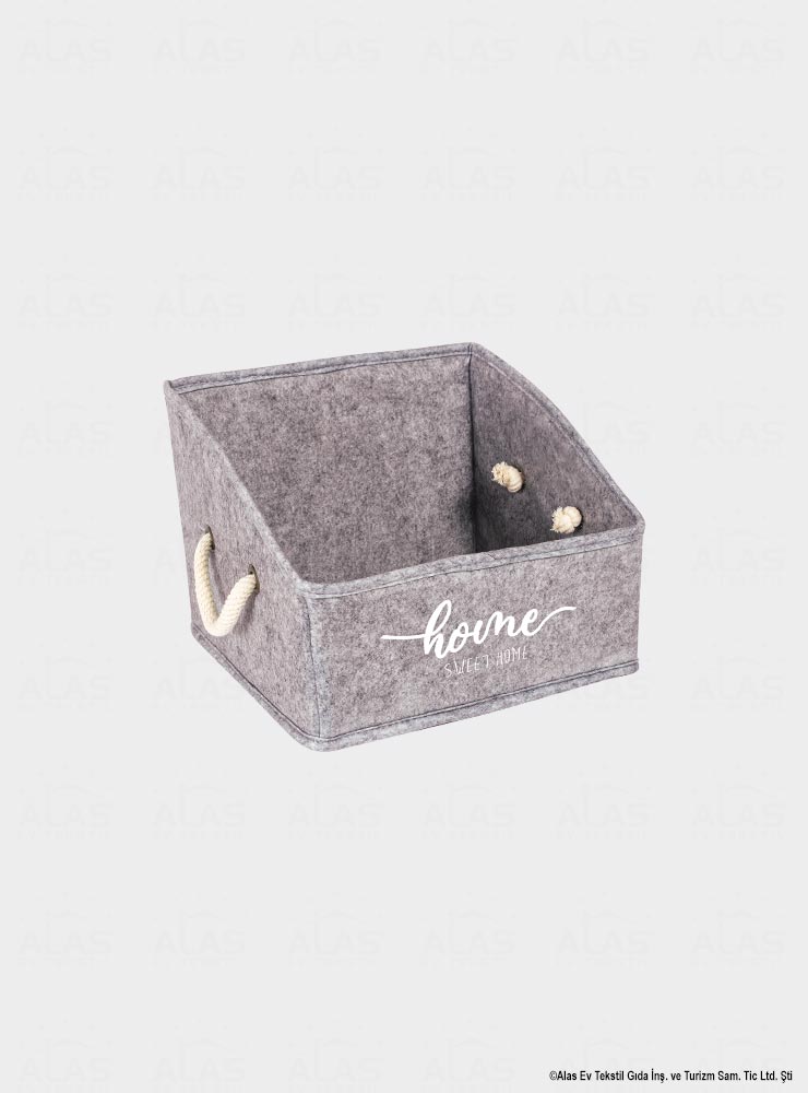 Felt Rectangular Shelf Organizer – Mini