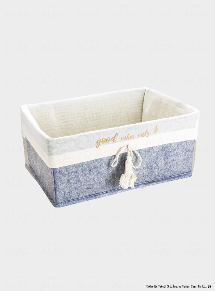 Felt Rectangular Basket – Maxi
