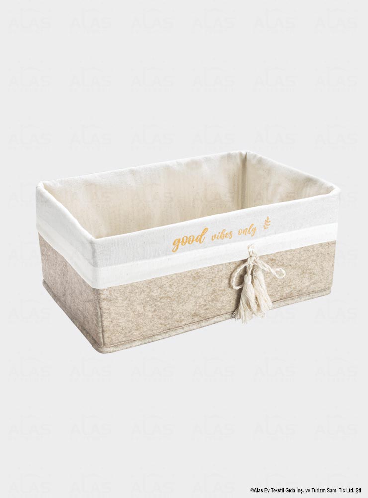 Felt Rectangular Basket – Maxi