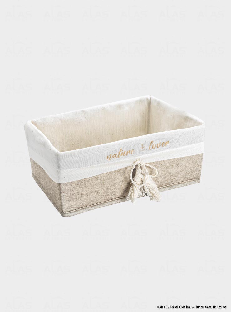 Felt Rectangular Basket – Mini