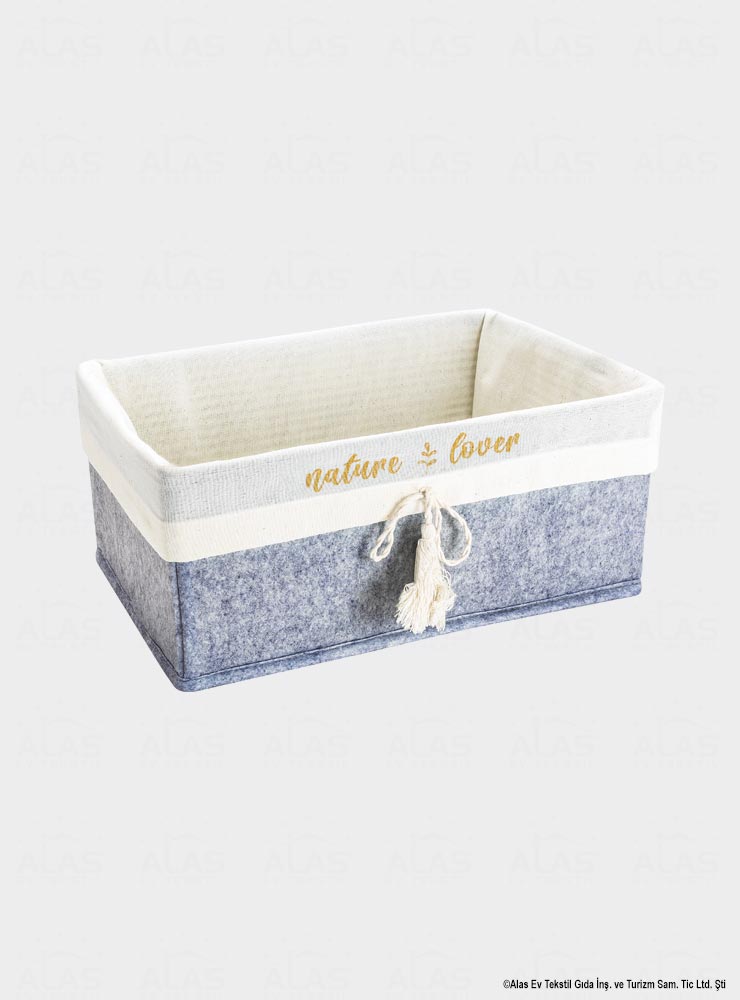 Felt Rectangular Basket – Mini
