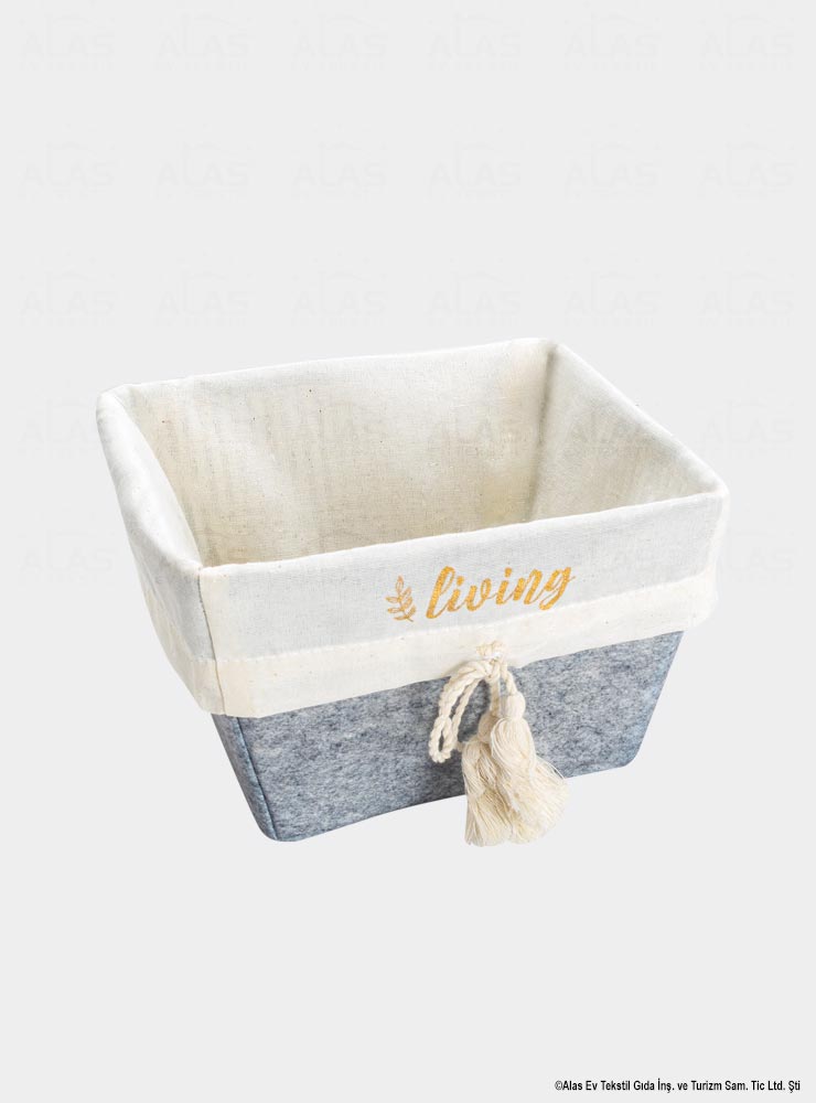 Felt Square Basket – Maxi