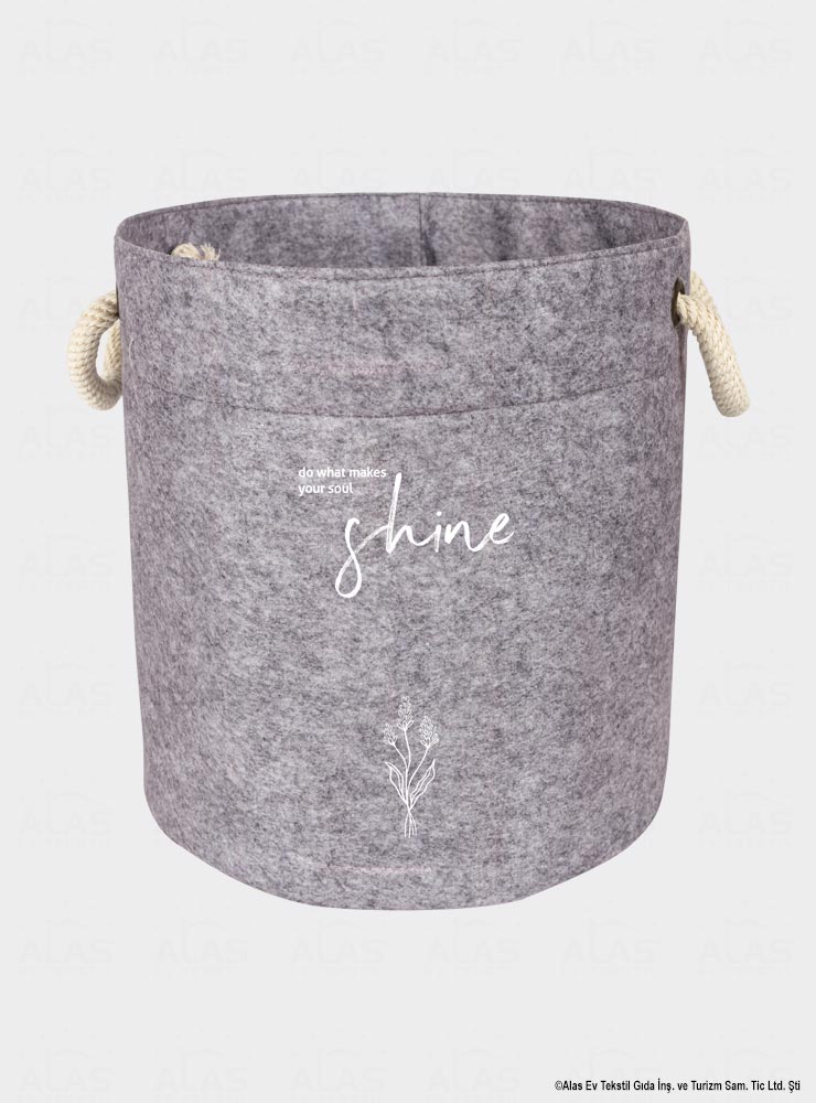 Round Maxi With Felt Handles