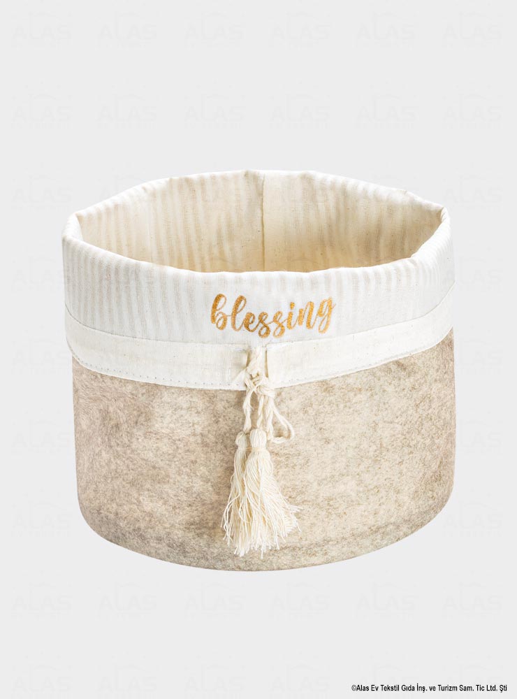 Felt Round Basket – Maxi
